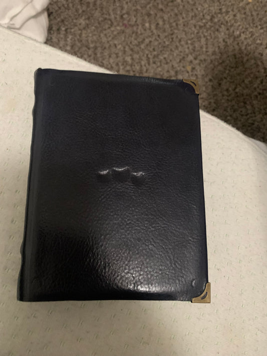 Deep Dark blue Vintage style 160 page journal - sold