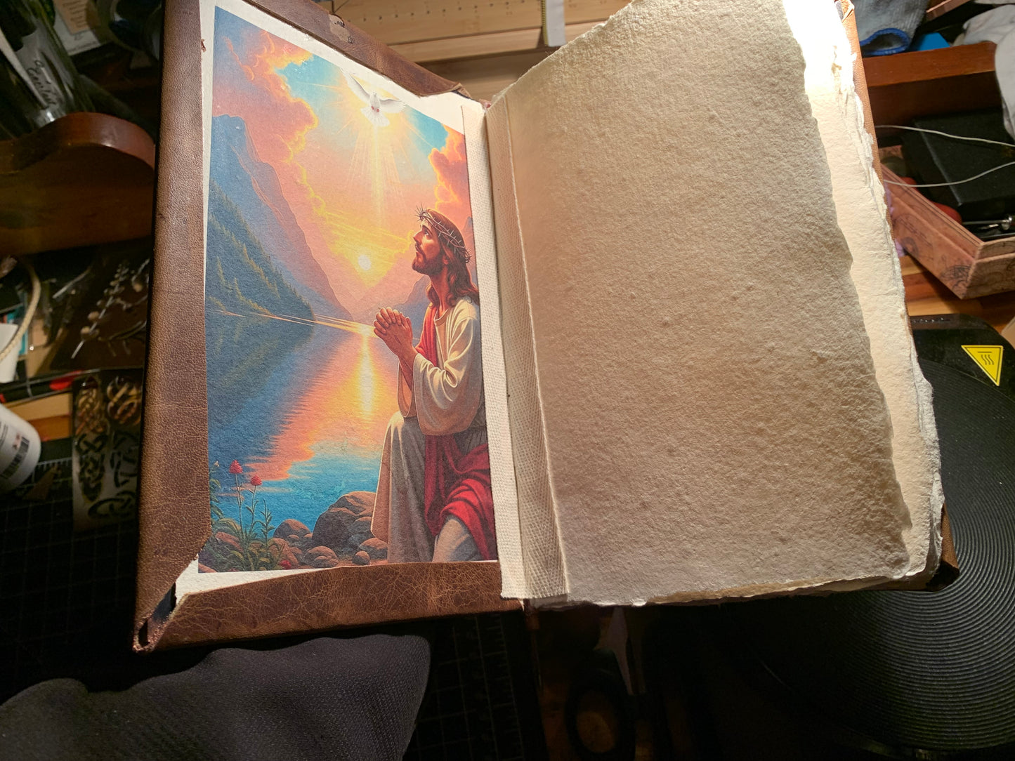 Jesus Christ Themed Prayer Journal 96 pages