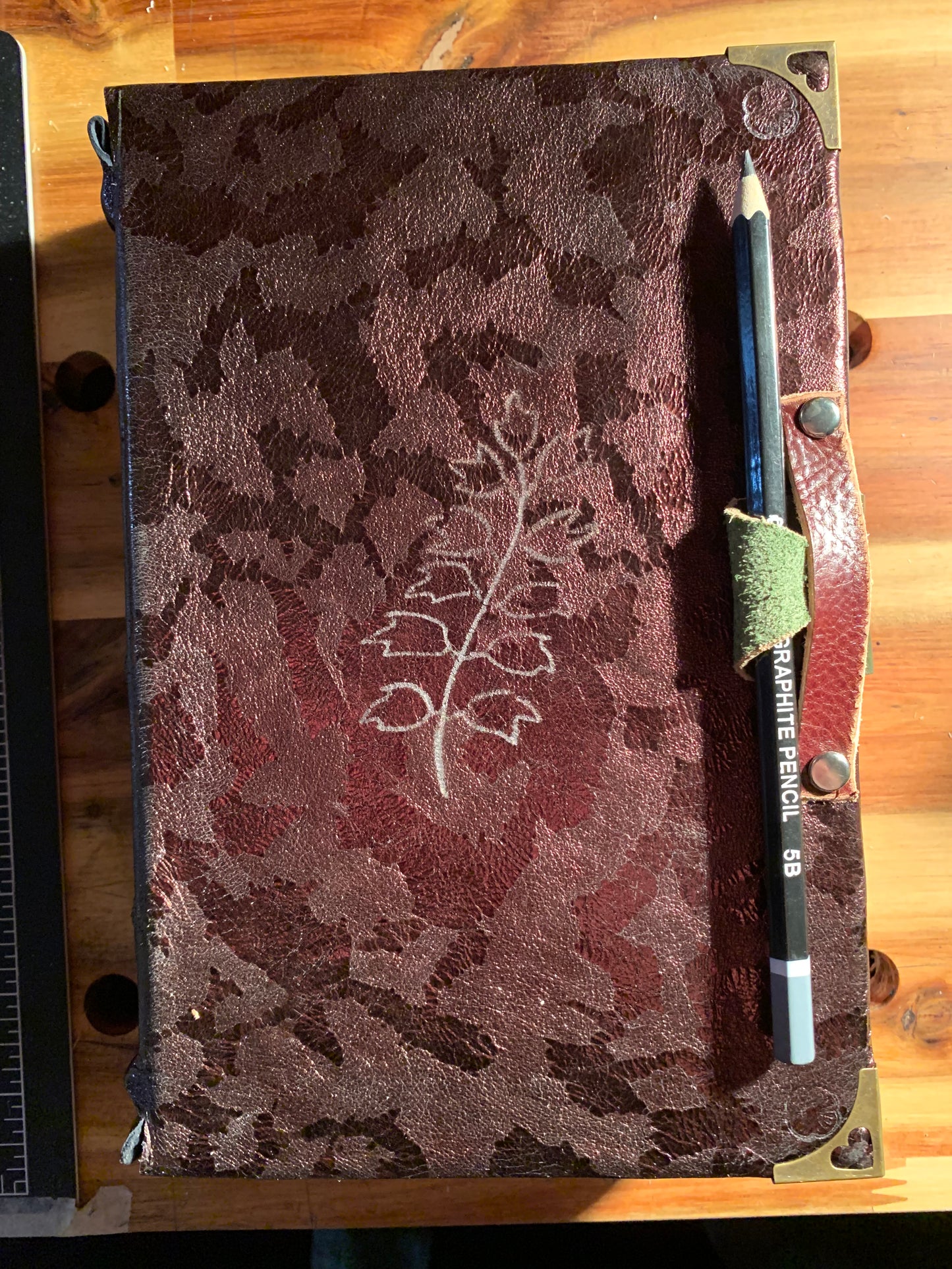 Metallic Brown Sketch Book