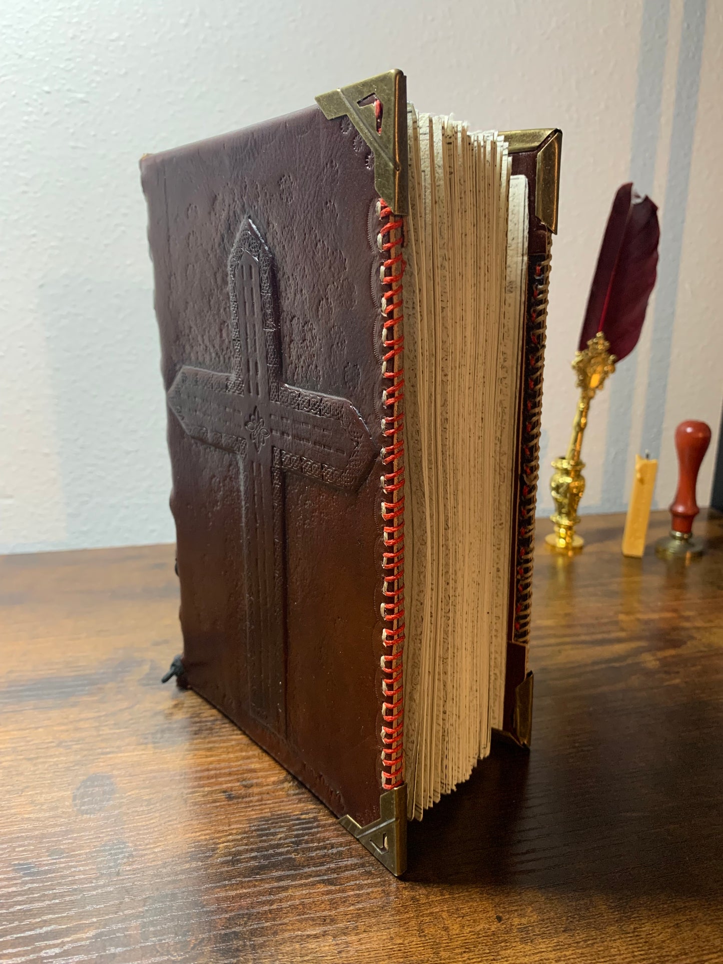 Hand Made 10-Day Guided Scripture Journal: Reflections with King James Verses & Joseph Smith Insights, contains 98 pages - available for shipping