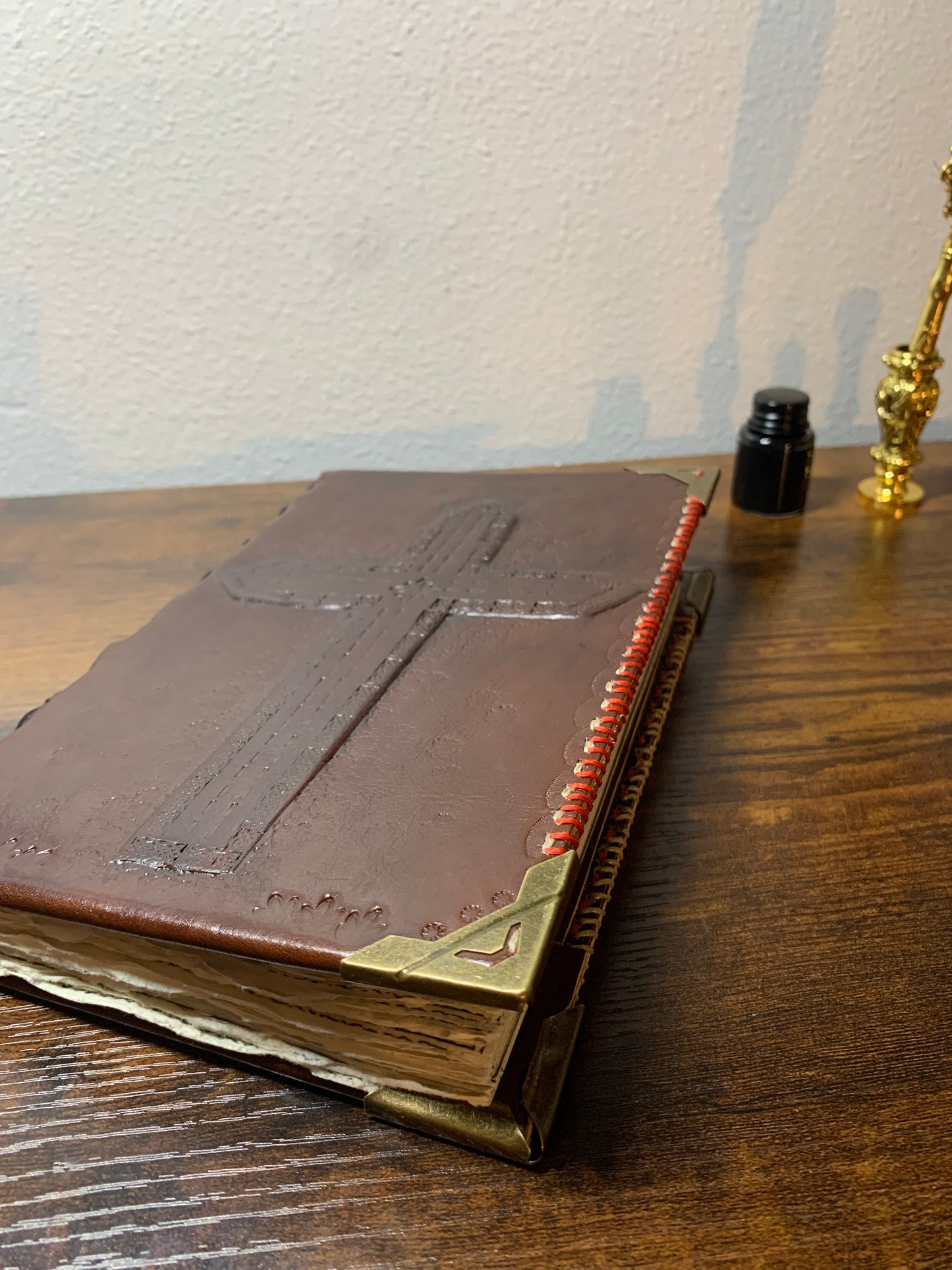 Hand Made 10-Day Guided Scripture Journal: Reflections with King James Verses & Joseph Smith Insights, contains 98 pages - available for shipping