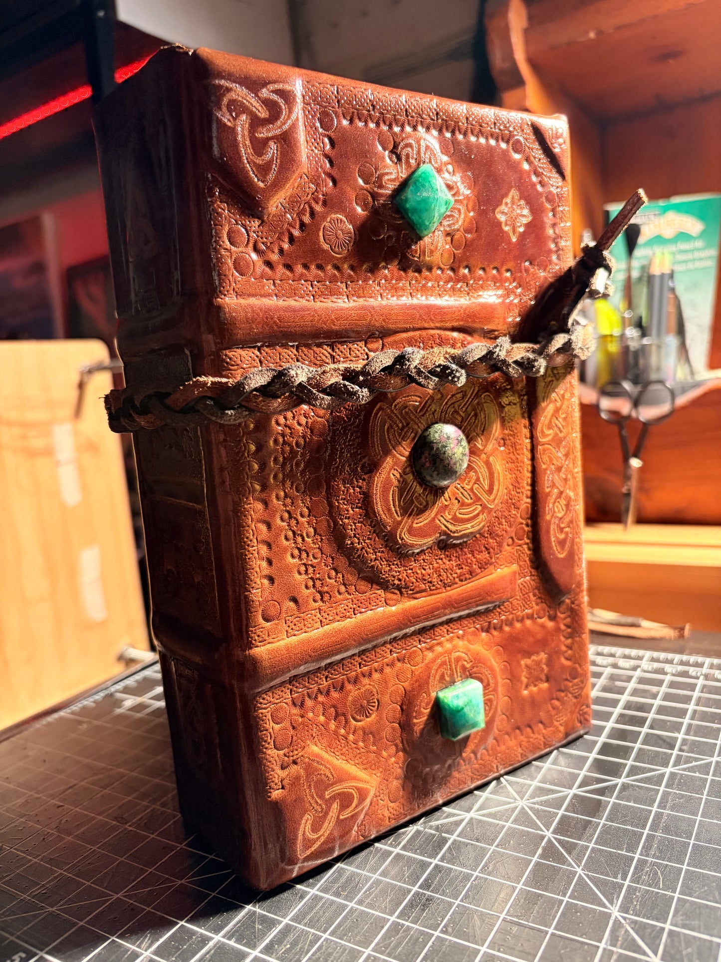 Keeper of nature 800 page Grimoire - Hand made