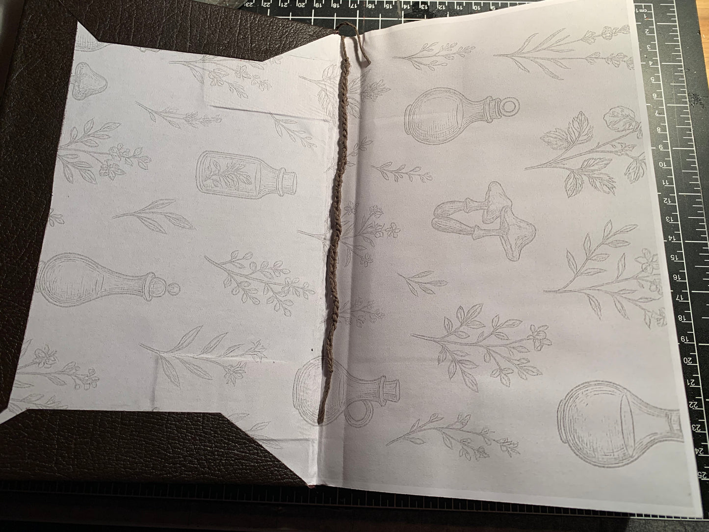 Alchemy/Foraging themed Journal 200 page