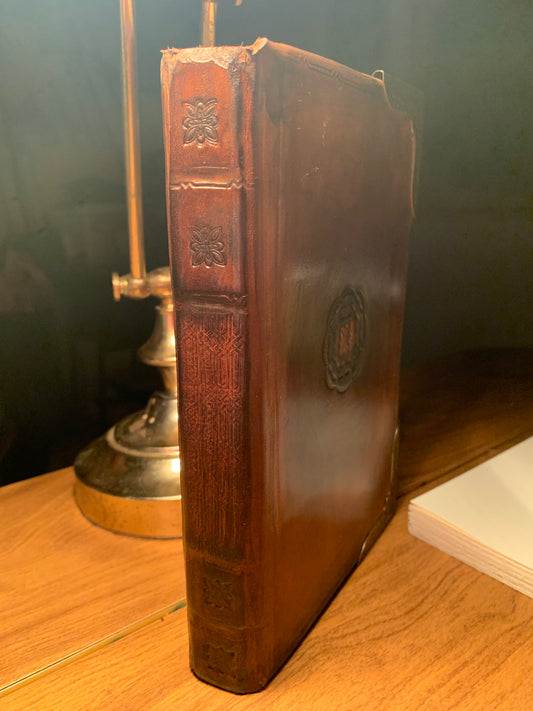 Vintage Heavy Rustic Leather Journal 400 pg - Now on display at the Ferry County Food Co-op in Republic, WA!